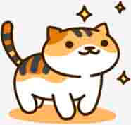 Image of a kitty from Neko Atsume